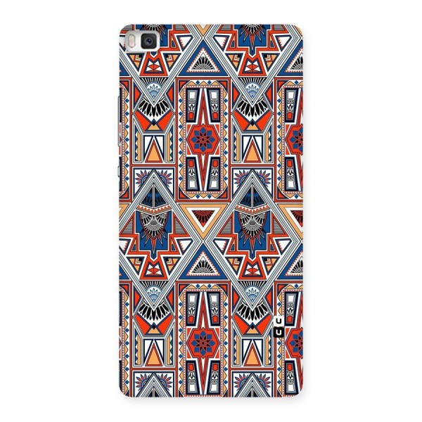 Creative Aztec Art Back Case for Huawei P8