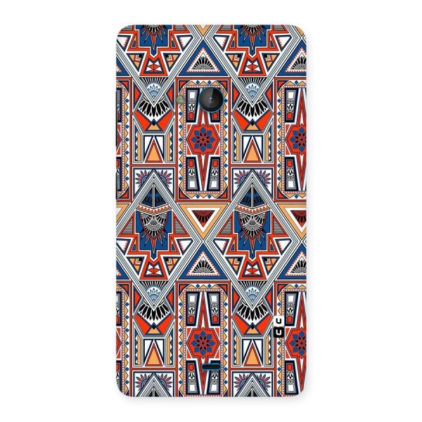 Creative Aztec Art Back Case for Lumia 540