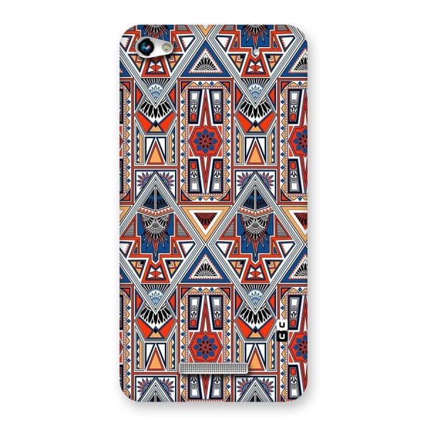 Creative Aztec Art Back Case for Micromax Hue 2
