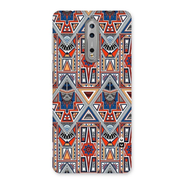 Creative Aztec Art Back Case for Nokia 8
