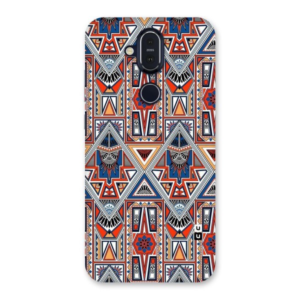 Creative Aztec Art Back Case for Nokia 8.1