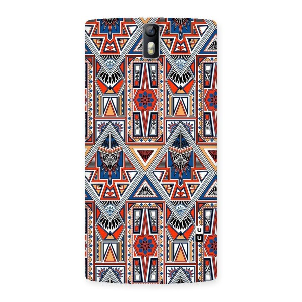 Creative Aztec Art Back Case for One Plus One