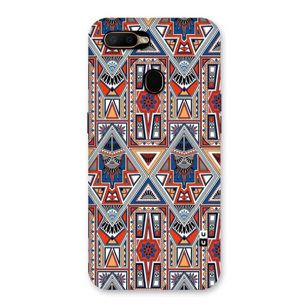 Creative Aztec Art Back Case for Oppo A5s