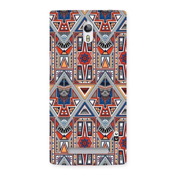Creative Aztec Art Back Case for Oppo Find 7