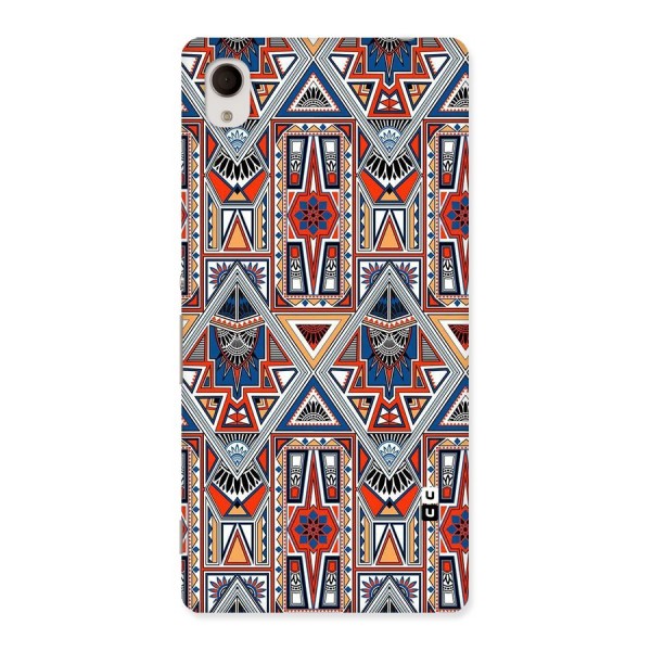 Creative Aztec Art Back Case for Sony Xperia M4