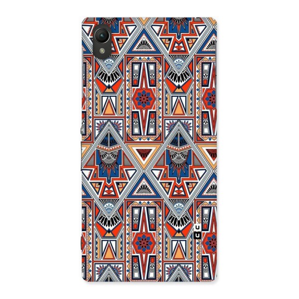 Creative Aztec Art Back Case for Sony Xperia Z1