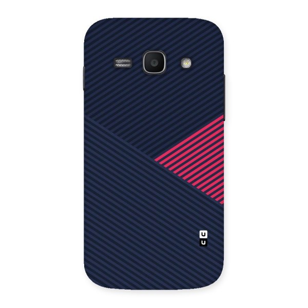 Criscros Stripes Back Case for Galaxy Ace 3