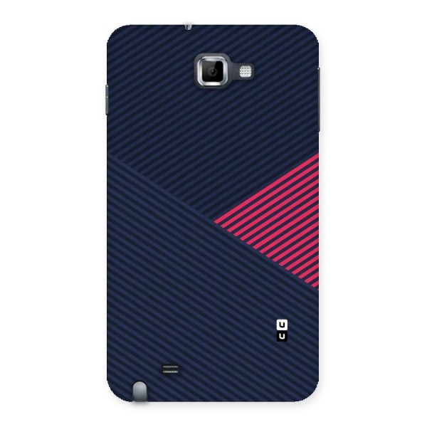 Criscros Stripes Back Case for Galaxy Note