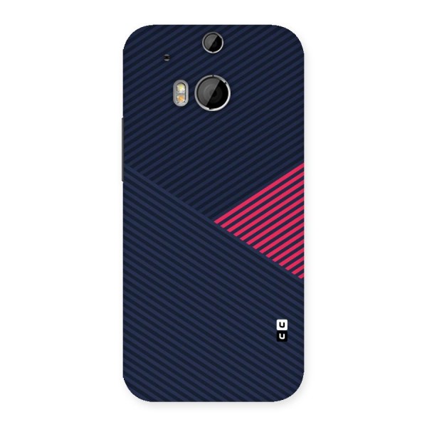 Criscros Stripes Back Case for HTC One M8