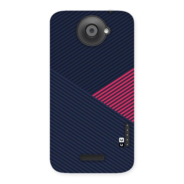 Criscros Stripes Back Case for HTC One X