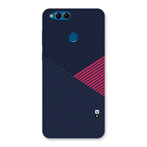 Criscros Stripes Back Case for Honor 7X