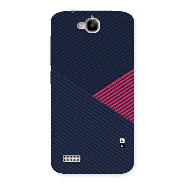 Criscros Stripes Back Case for Honor Holly