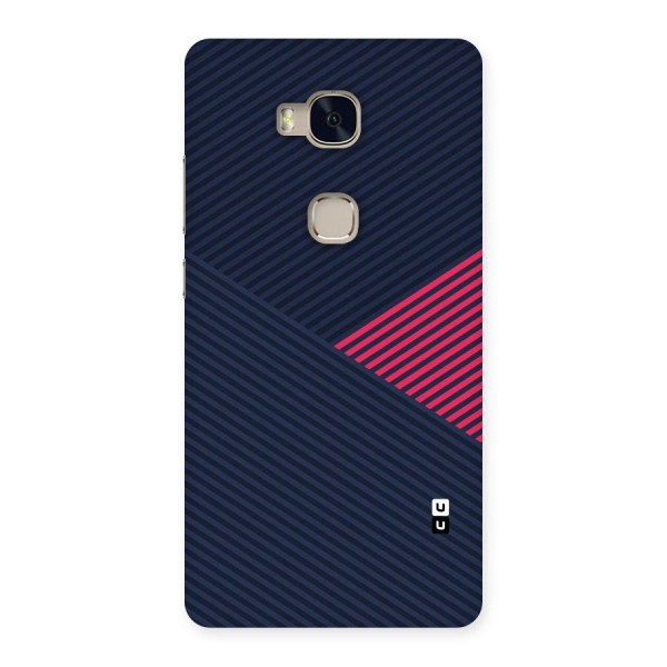Criscros Stripes Back Case for Huawei Honor 5X