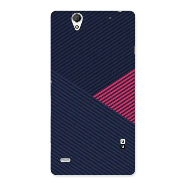 Criscros Stripes Back Case for Sony Xperia C4