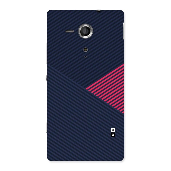 Criscros Stripes Back Case for Sony Xperia SP