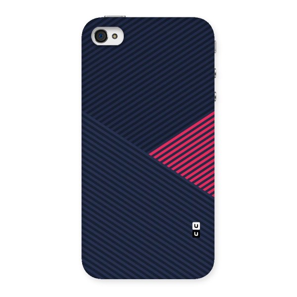 Criscros Stripes Back Case for iPhone 4 4s