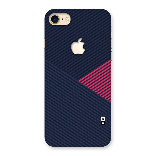 Criscros Stripes Back Case for iPhone 7 Apple Cut