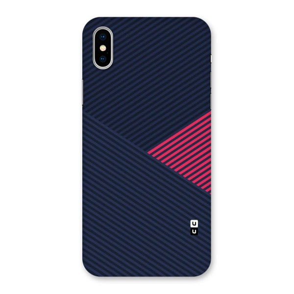 Criscros Stripes Back Case for iPhone X