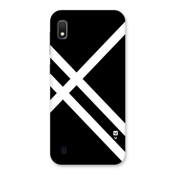 CrissCross Lines Back Case for Galaxy A10