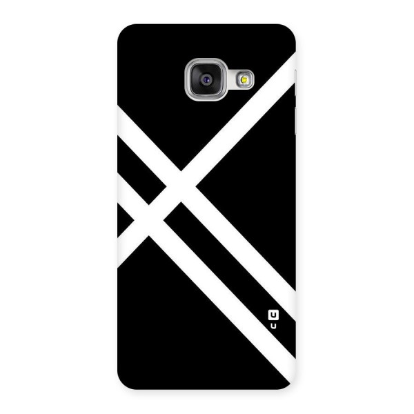 CrissCross Lines Back Case for Galaxy A3 2016
