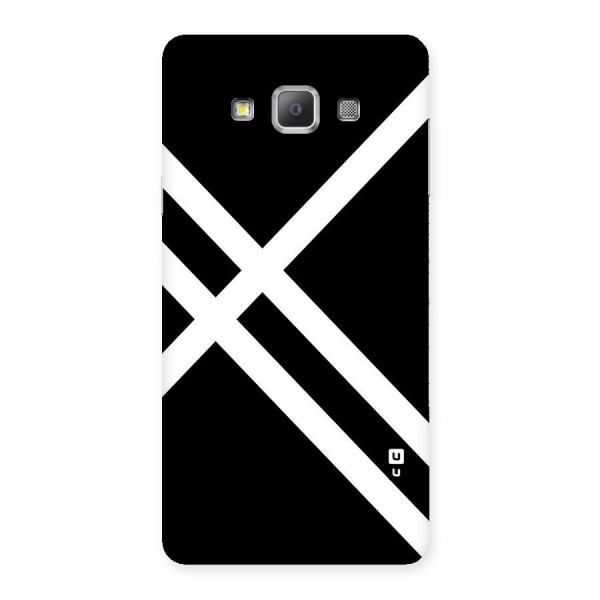 CrissCross Lines Back Case for Galaxy A7