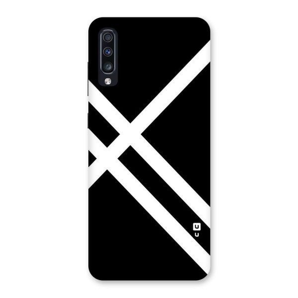 CrissCross Lines Back Case for Galaxy A70