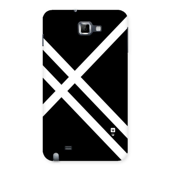 CrissCross Lines Back Case for Galaxy Note