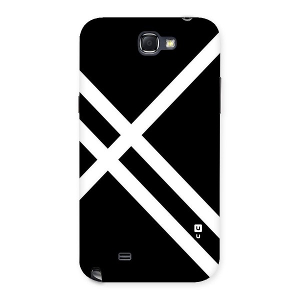 CrissCross Lines Back Case for Galaxy Note 2