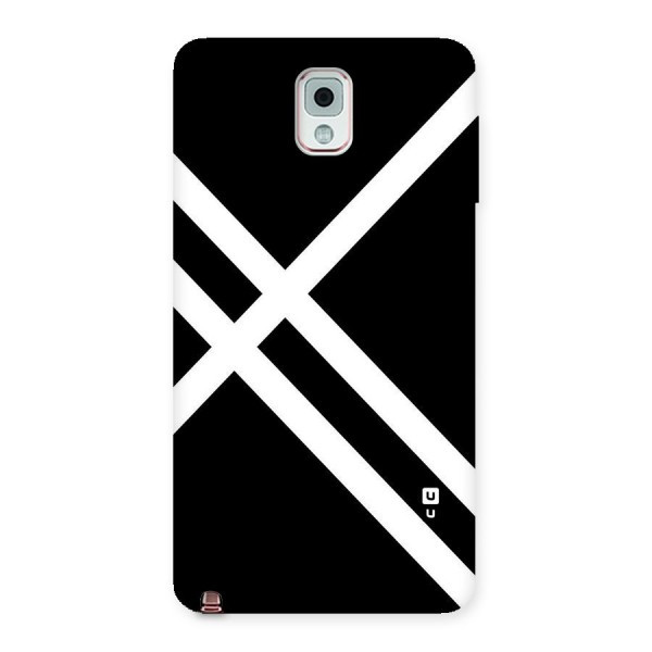 CrissCross Lines Back Case for Galaxy Note 3