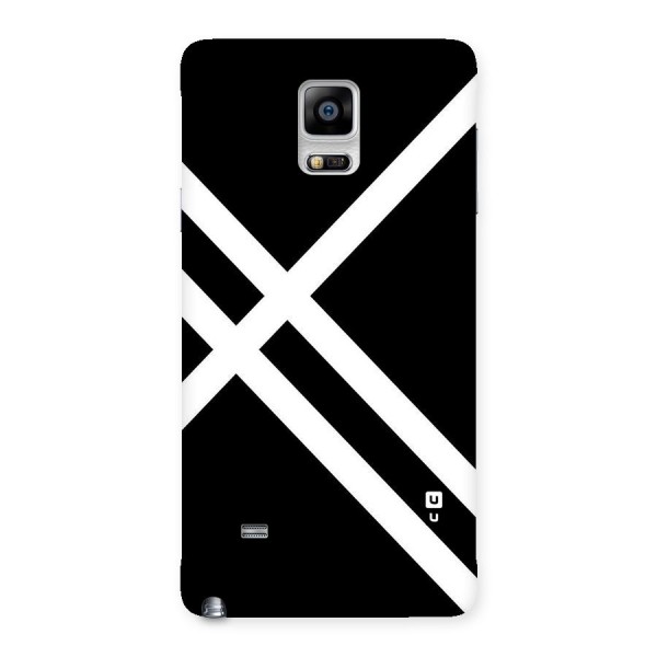 CrissCross Lines Back Case for Galaxy Note 4