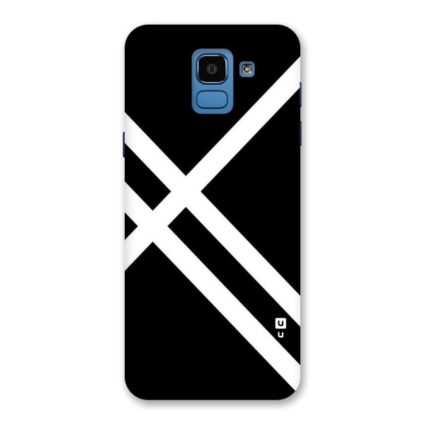 CrissCross Lines Back Case for Galaxy On6