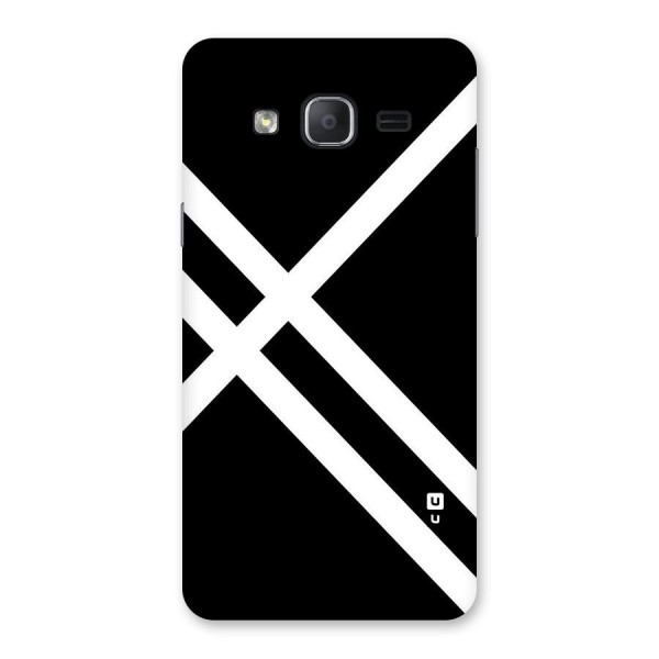 CrissCross Lines Back Case for Galaxy On7 2015