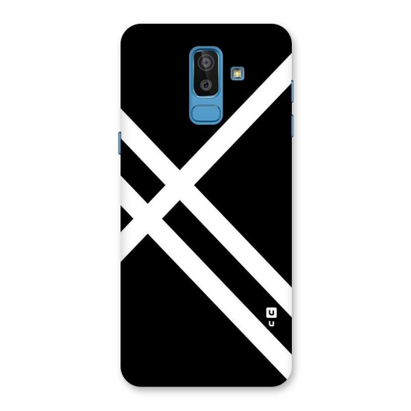CrissCross Lines Back Case for Galaxy On8 (2018)