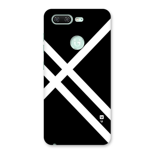 CrissCross Lines Back Case for Gionee S10