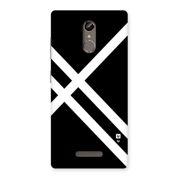 CrissCross Lines Back Case for Gionee S6s