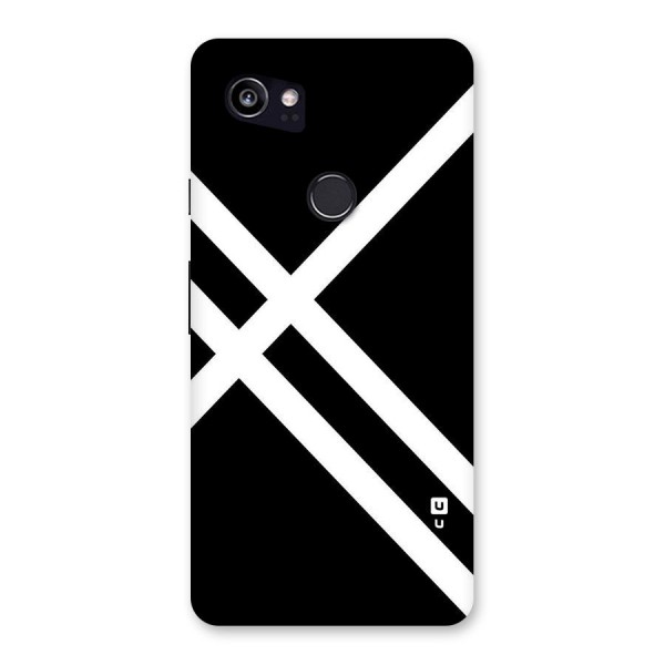 CrissCross Lines Back Case for Google Pixel 2 XL