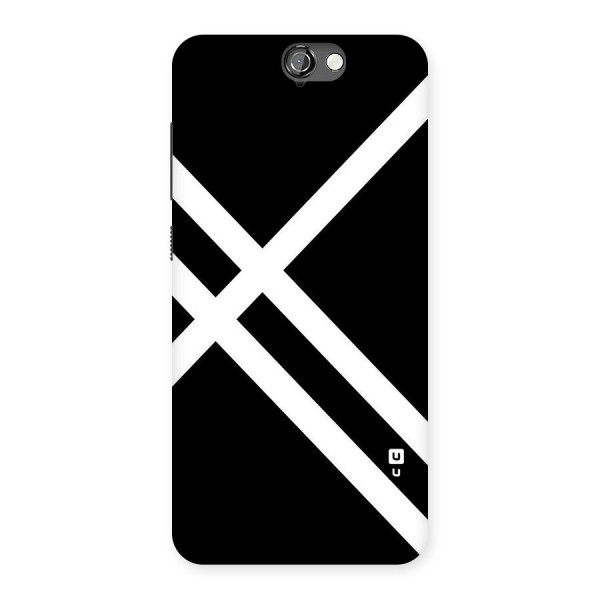 CrissCross Lines Back Case for HTC One A9