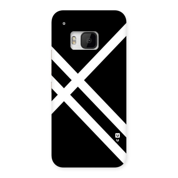 CrissCross Lines Back Case for HTC One M9