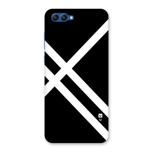 CrissCross Lines Back Case for Honor View 10