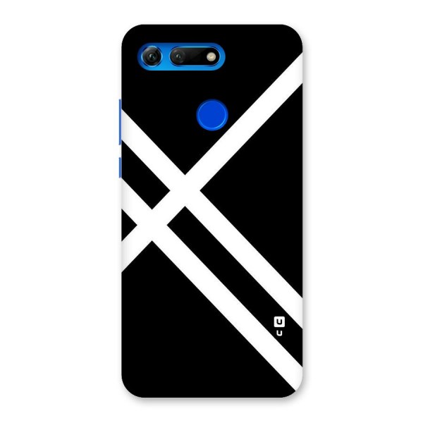 CrissCross Lines Back Case for Honor View 20