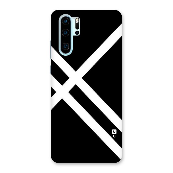 CrissCross Lines Back Case for Huawei P30 Pro