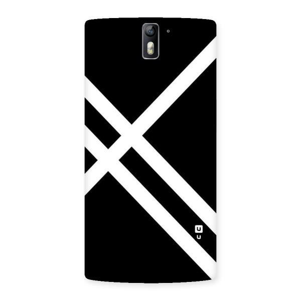 CrissCross Lines Back Case for One Plus One