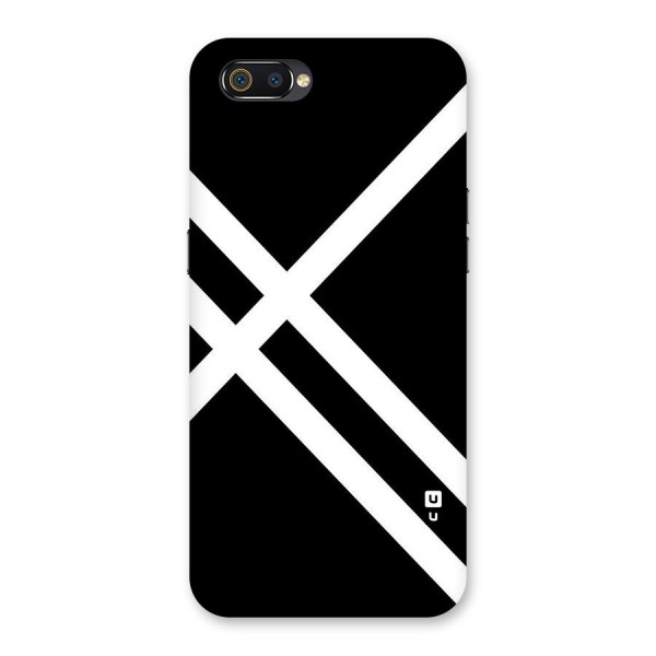 CrissCross Lines Back Case for Realme C2