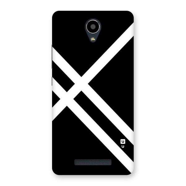 CrissCross Lines Back Case for Redmi Note 2