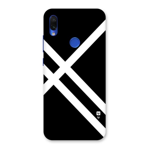 CrissCross Lines Back Case for Redmi Note 7S