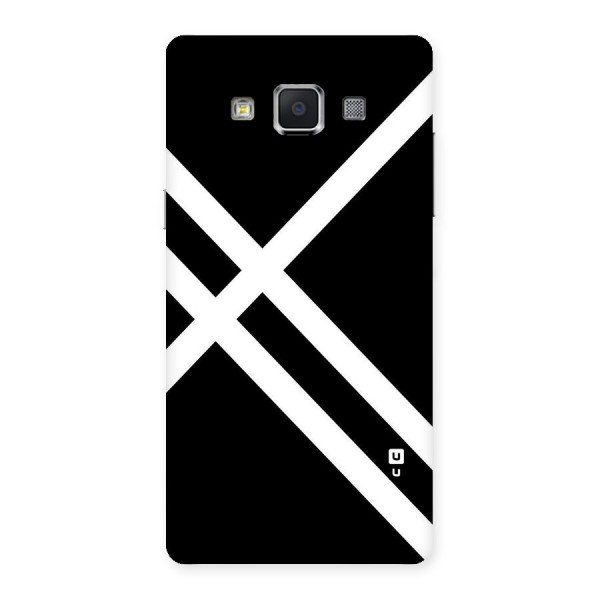 CrissCross Lines Back Case for Samsung Galaxy A5