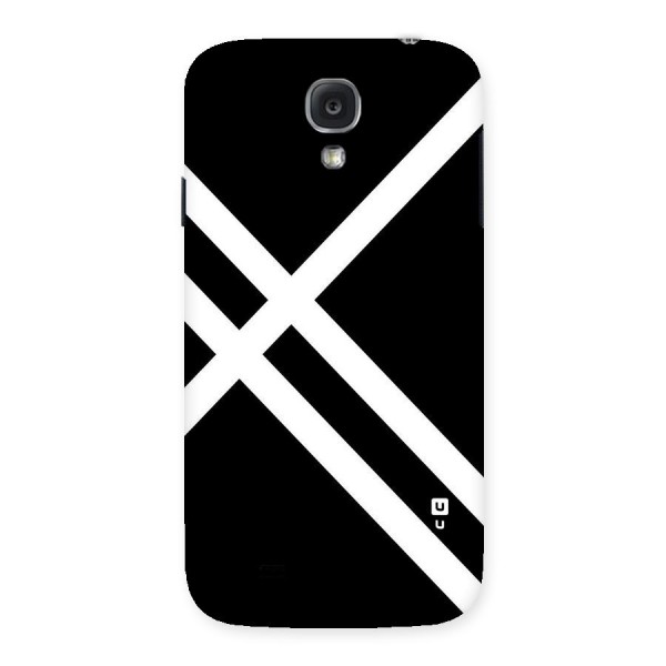 CrissCross Lines Back Case for Samsung Galaxy S4