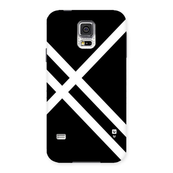 CrissCross Lines Back Case for Samsung Galaxy S5