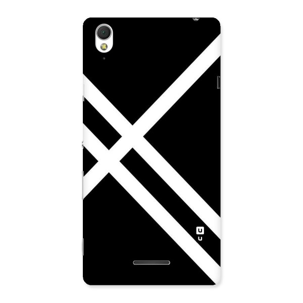 CrissCross Lines Back Case for Sony Xperia T3