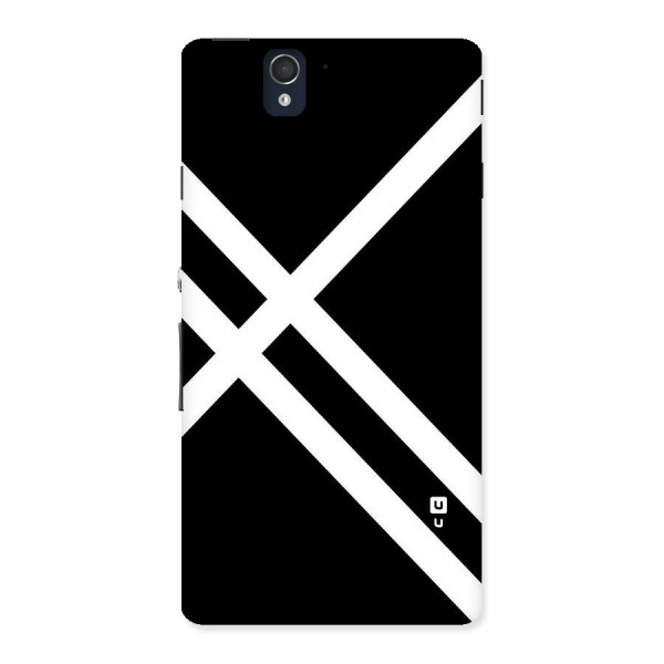 CrissCross Lines Back Case for Sony Xperia Z